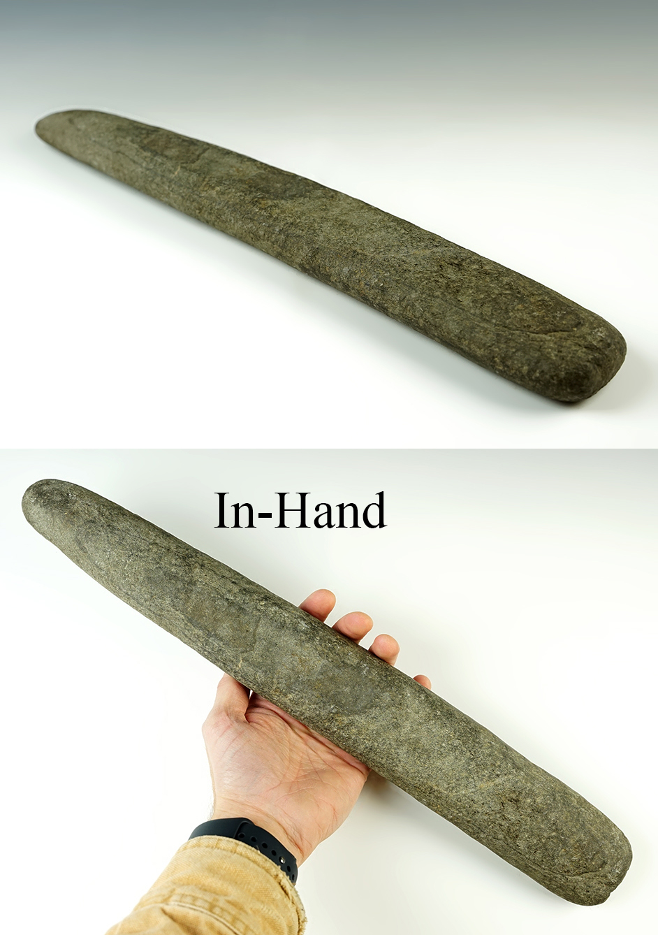 18" Pestle found in Suffolk Co., Massachusetts.