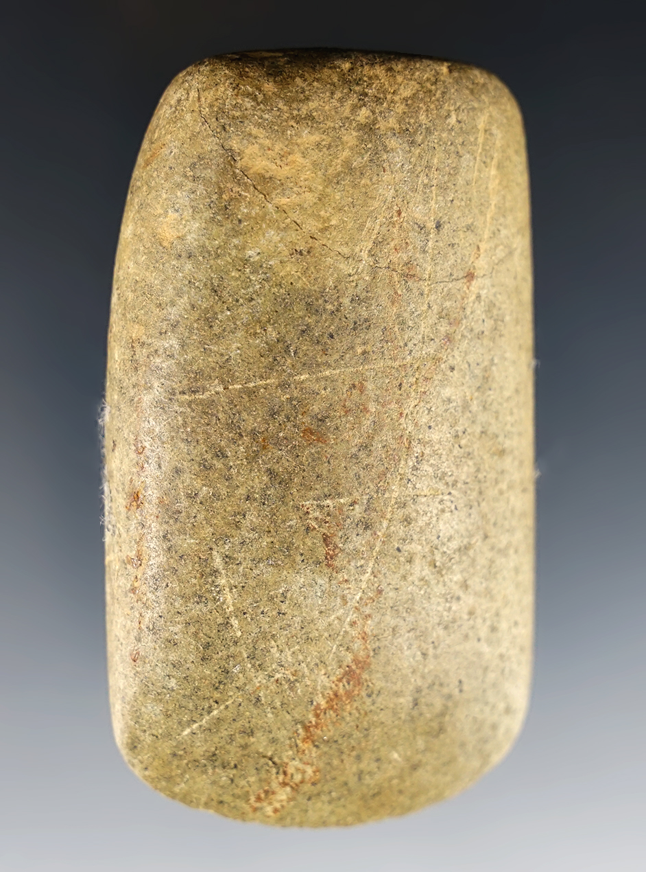 3 1/8" well polished Adze found in Tuscarawas Co., Ohio.