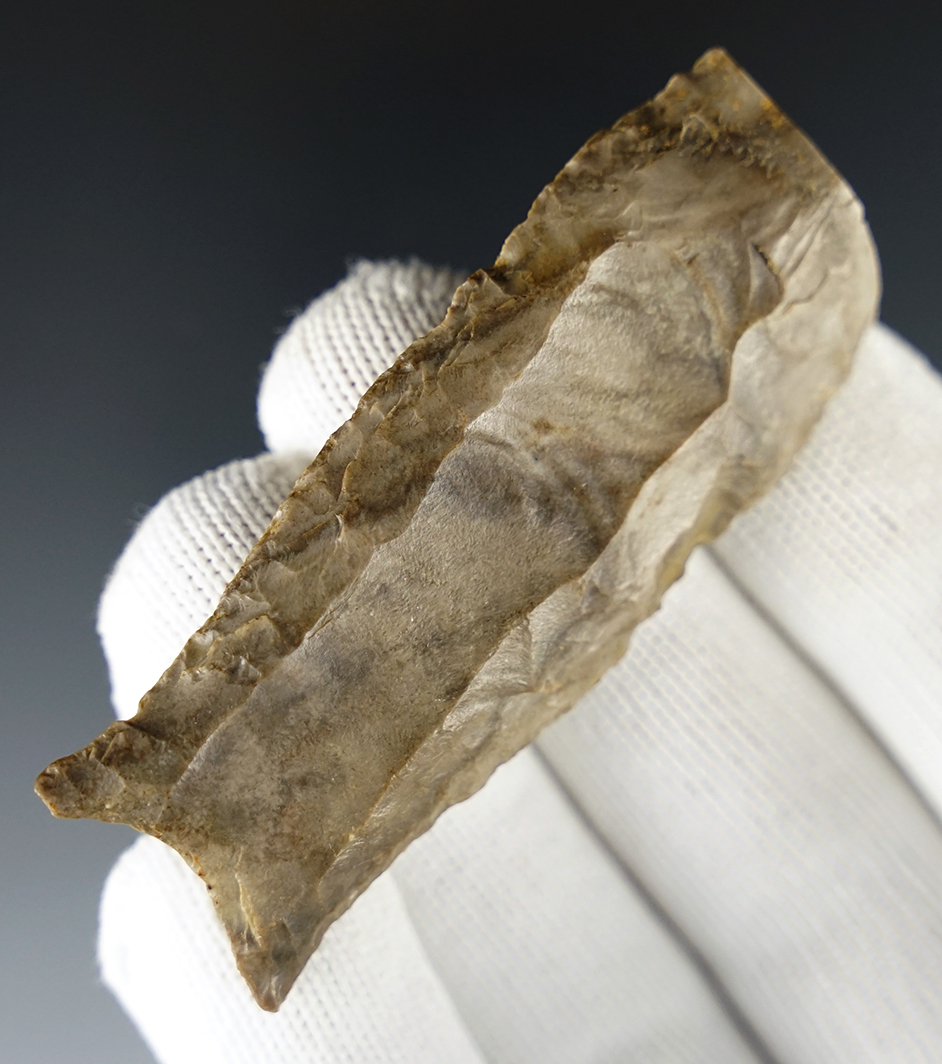 2 9/16" Cumberland - Kentucky with damage to the tip. An excellent restoration candidate.