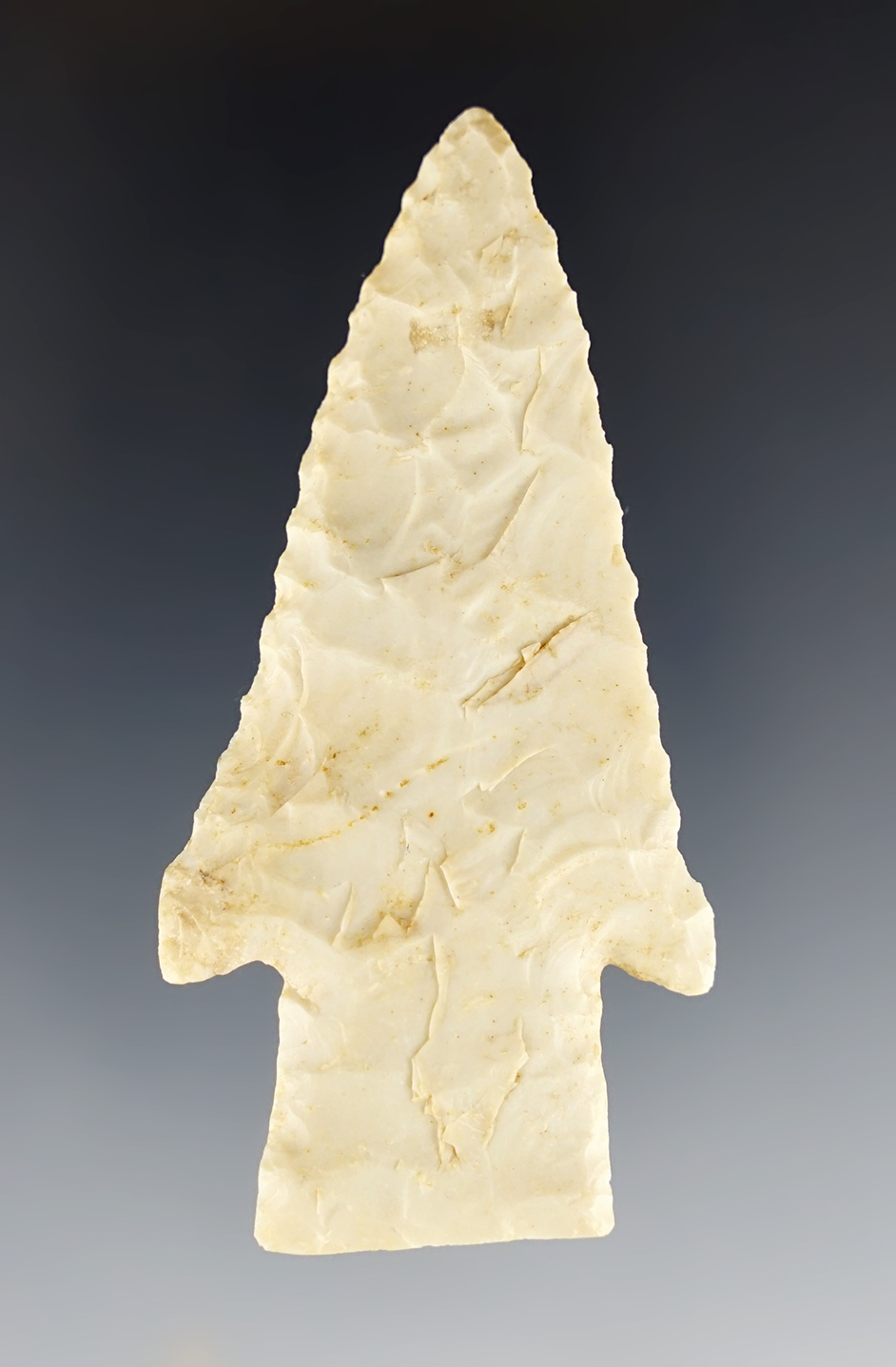 2 7/8" Hardin found in Pike Co., Illinois. Pictured in "Indian Artifacts of the Midwest". Bennett COA.