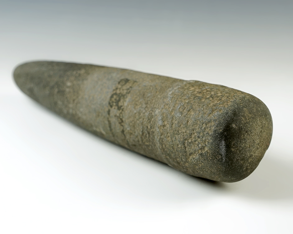 12 1/4" Northwest Pestle found near the Columbia River. Nicely made with one small ancient nick.