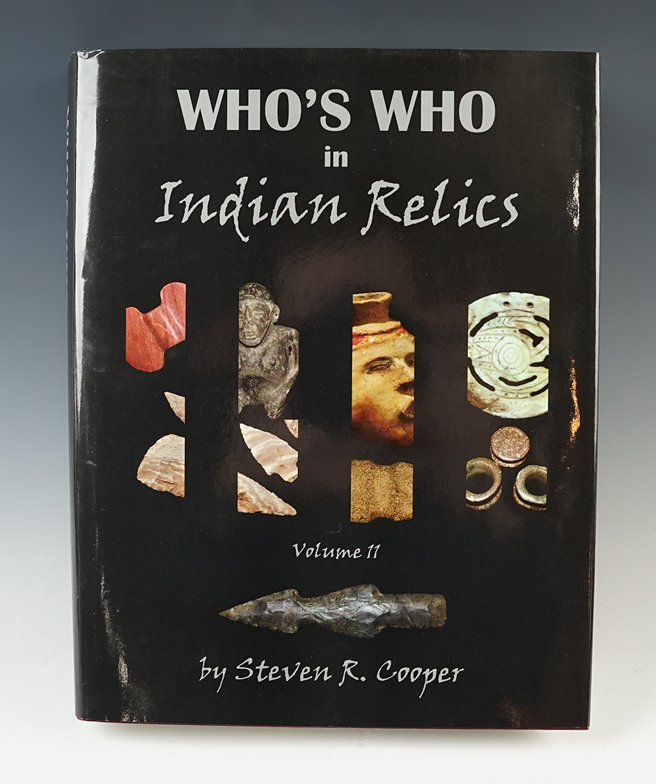 Hardcover Book: "Who's Who in Indian Relics" No. 11,1st edition. In like-new condition.