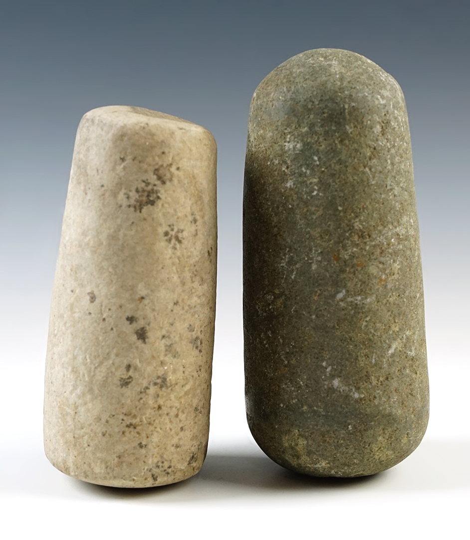 Pair of well made Indiana Pestles in nice condition. The largest is 6 1/4".