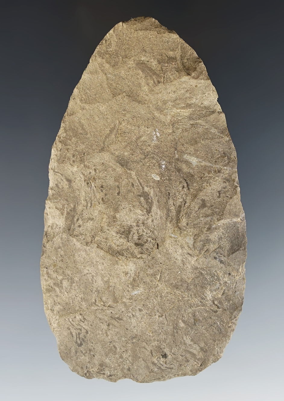 3 15/16" well patinated Blade found  at Glovers Cave, Christian Co., Kentucky.