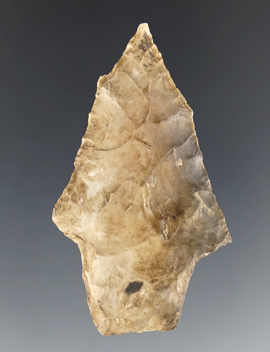2 1/8" Afton found in Missouri, Arkansas, Kansas, Oklahoma. Comes with a Partain COA.