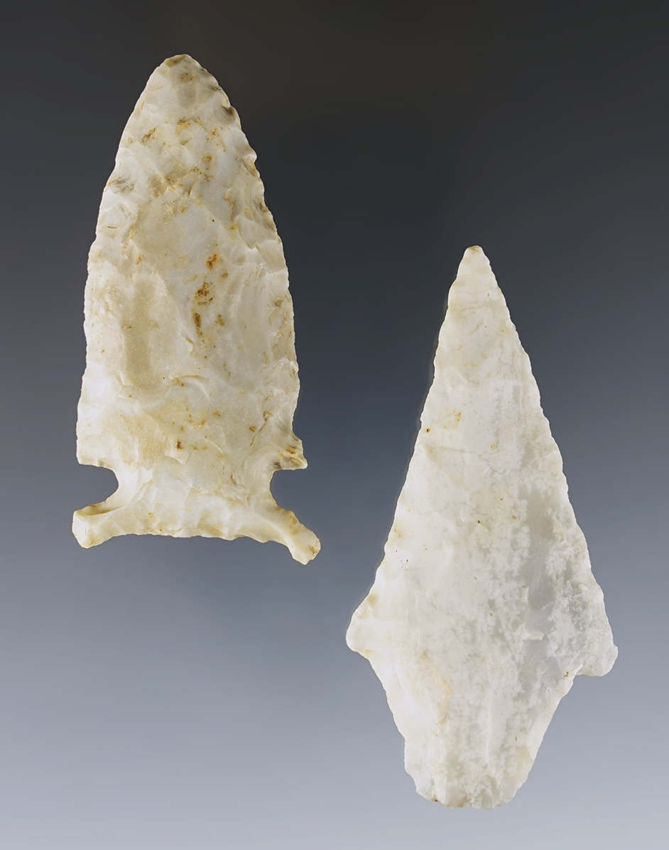 2 13/16" Hidden Valley and Osceola. Both recovered in Minnesota. Comes with a COA.