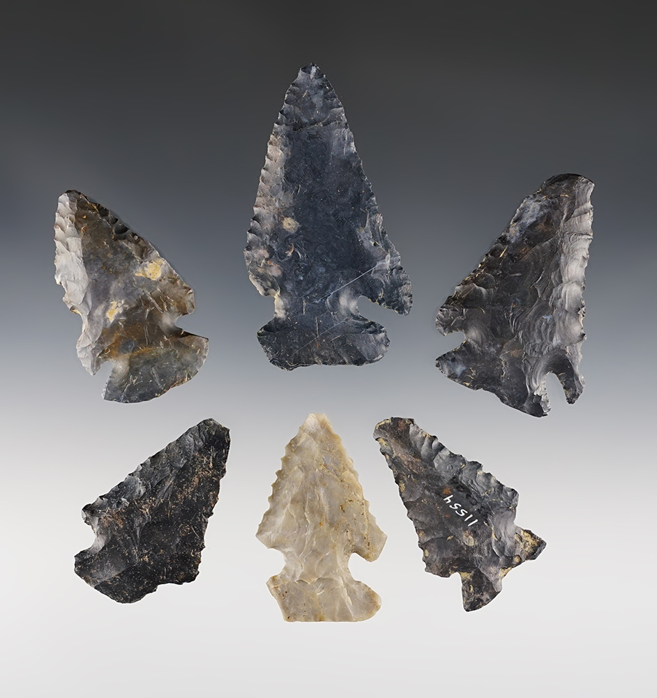 Set of 6 restorable points found by Larry Morris in Ohio.