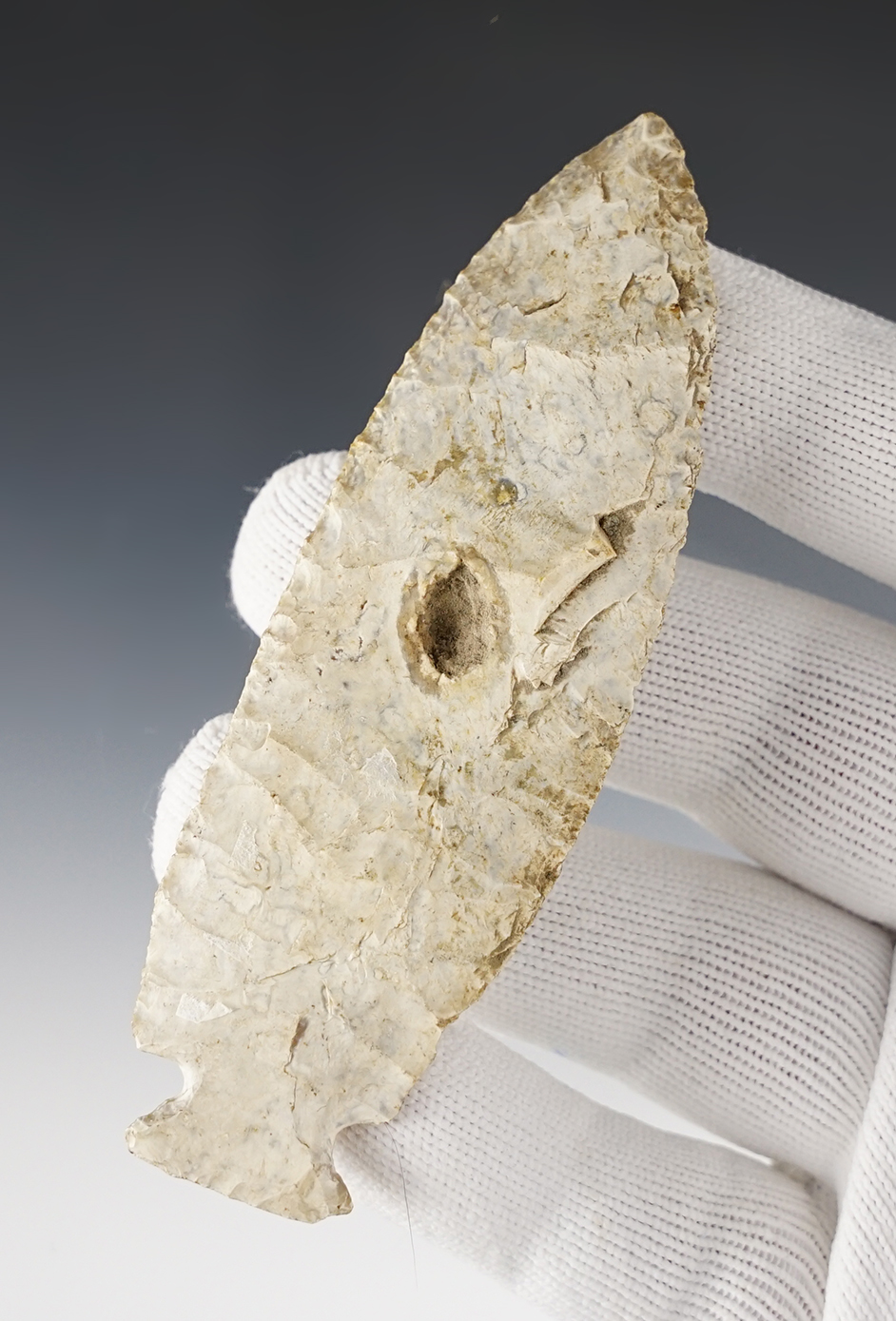 4 1/16" Besant Knife found in Mellette Co., South Dakota. Comes with a Bennett COA.