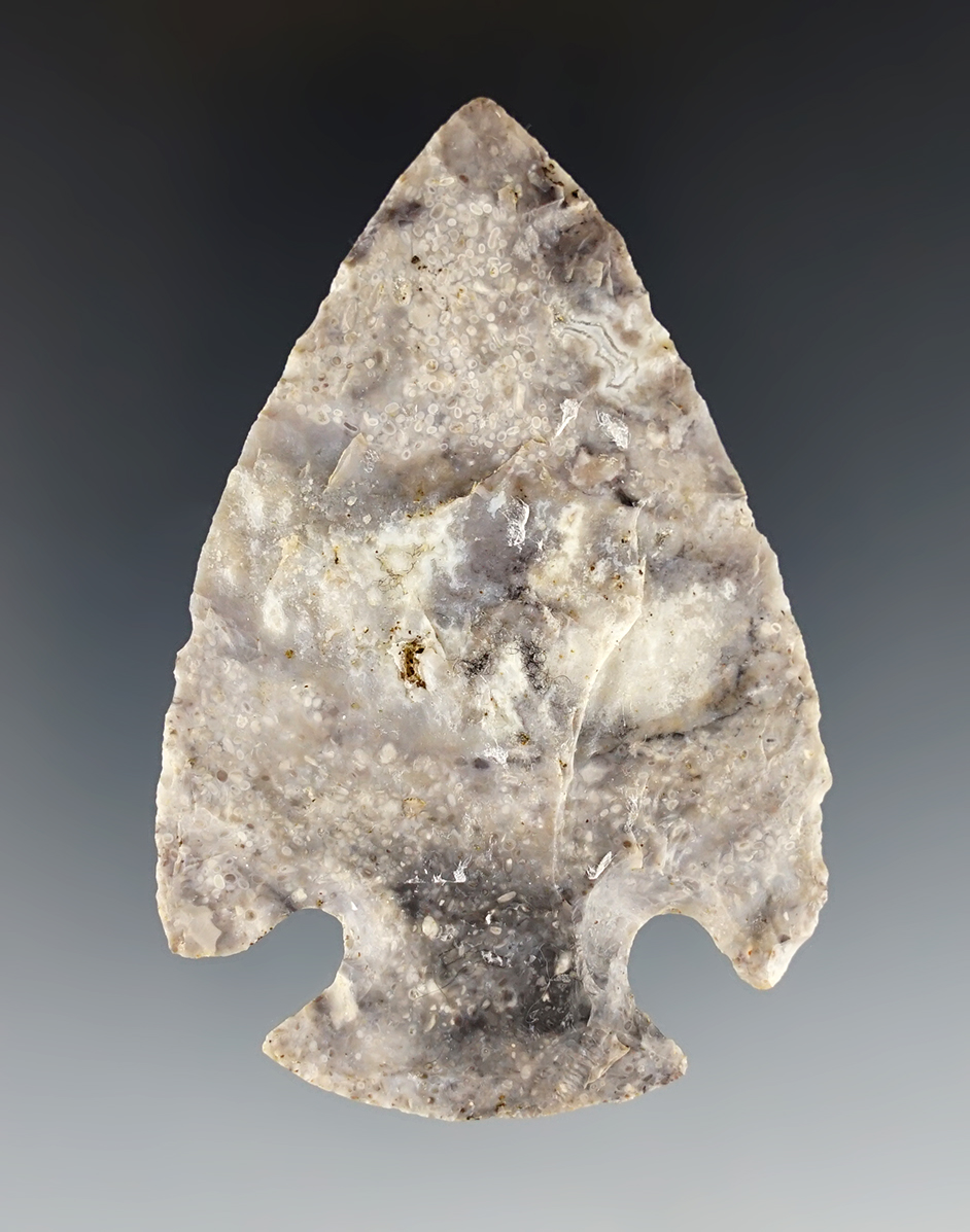 2 13/16" Hopewell Snyders found in Osage Co., Missouri. Ex. Lee Phillips. Bennett COA.