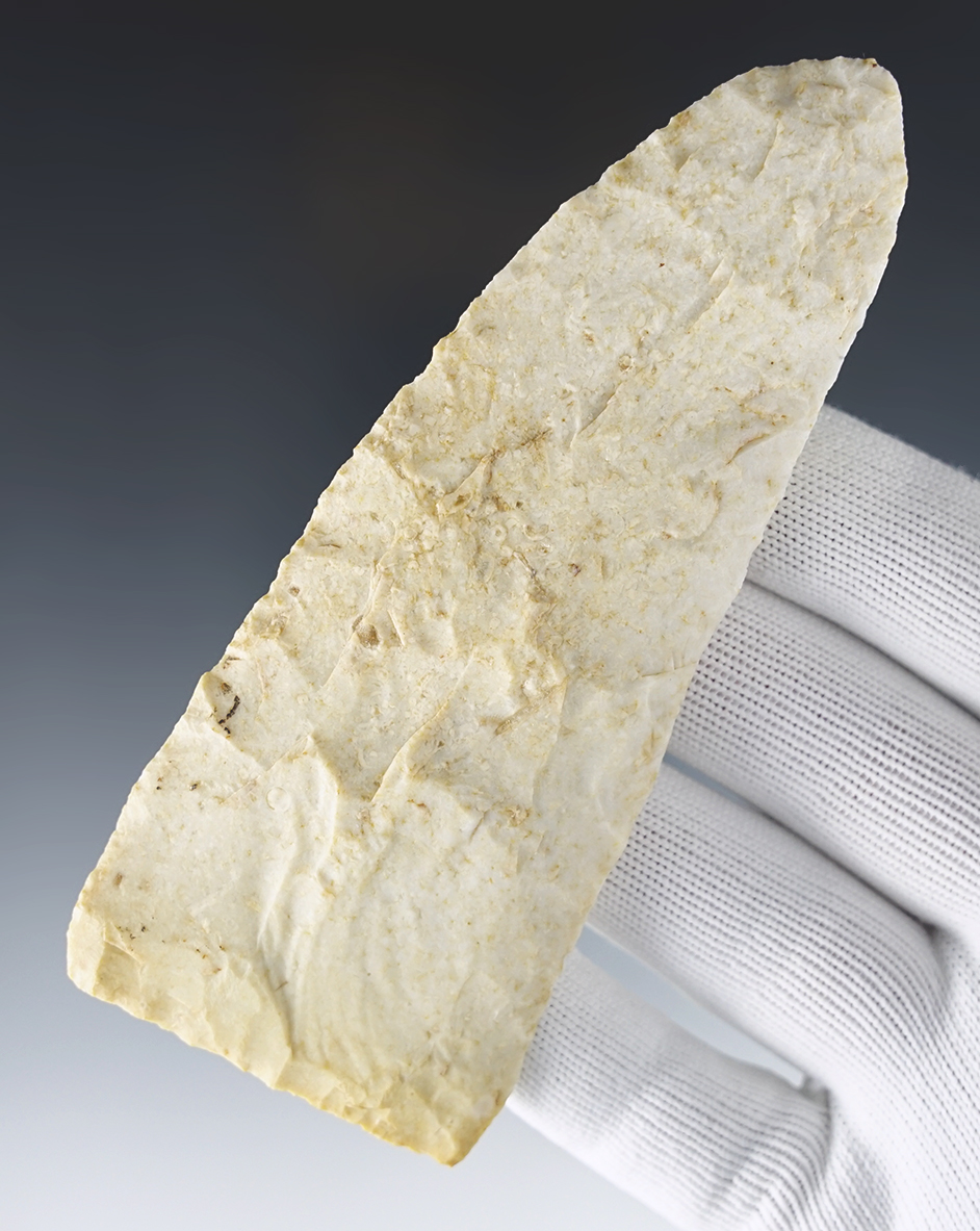 4 13/16" Blade that is well made. Found in the Missouri area.