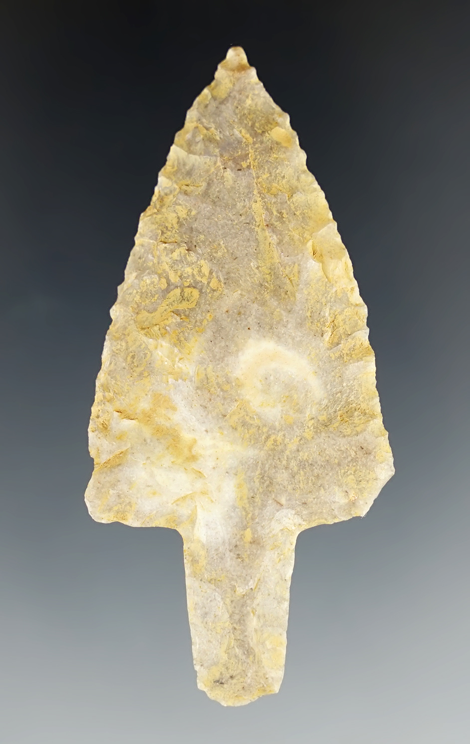 2 5/8" Adena found in southern Illinois. Ex. Greg Gullison, Keith Kleinworth. Partain COA.