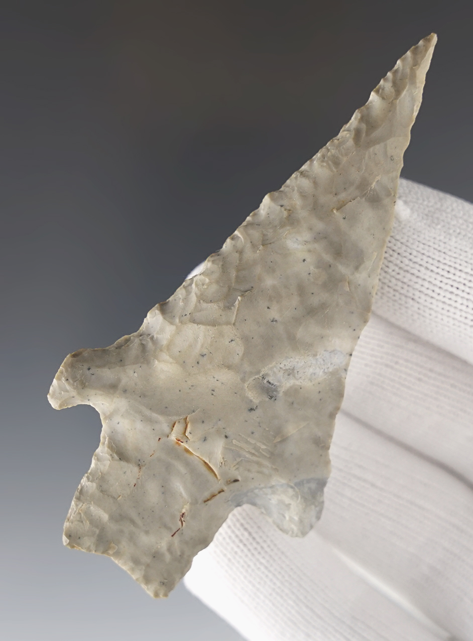 Incredible! 3 3/8" Hidden Valley found in Arkansas. Pictured. Davis COA, G-10.