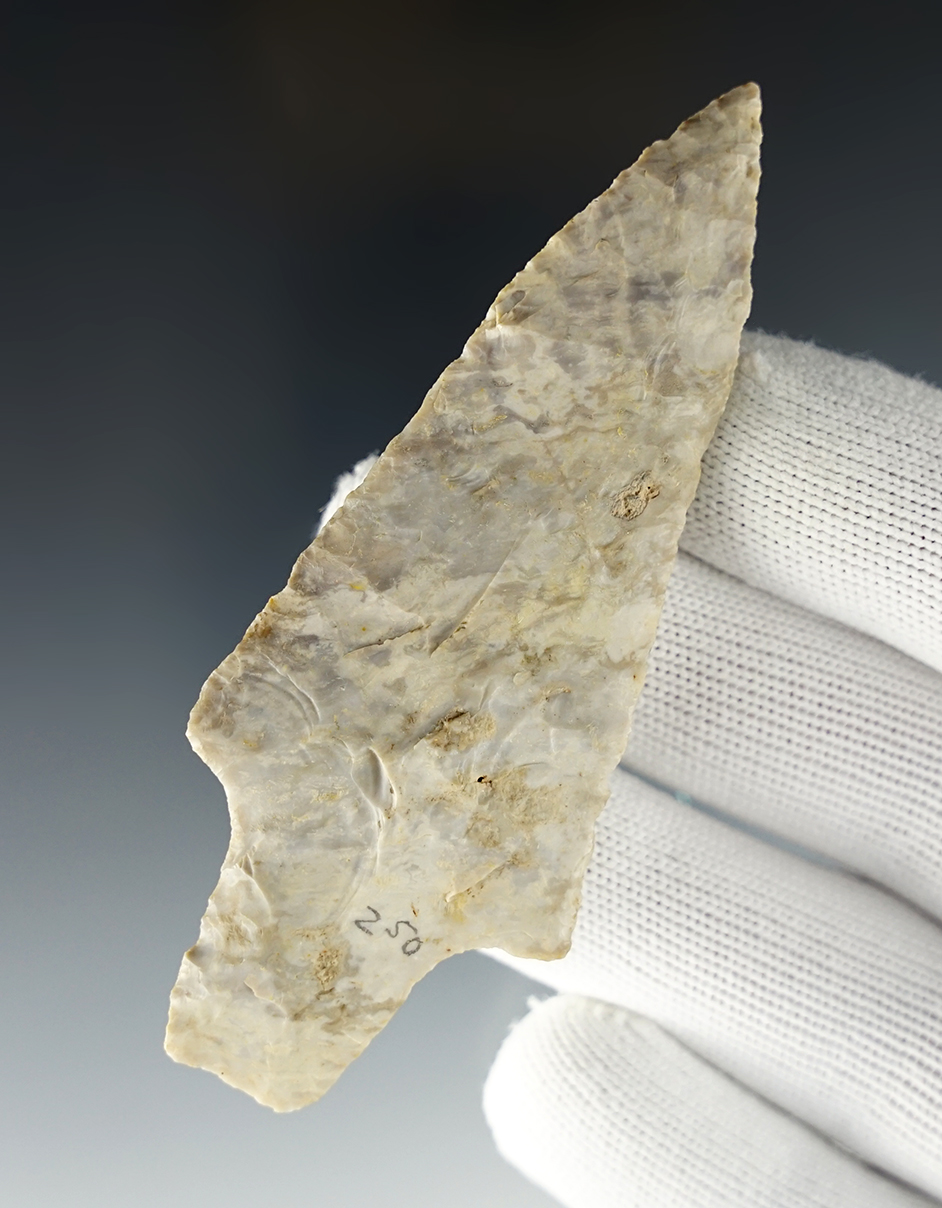 3 5/8" Dickson that is thin and well made. Found in the Illinois/Missouri area.
