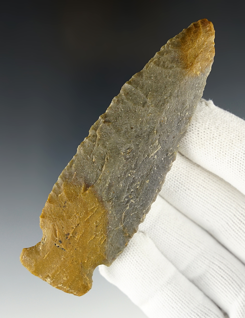 Fine 4 1/8" Warrick made from Breathitt Flint and found in Clark Co., Kentucky.