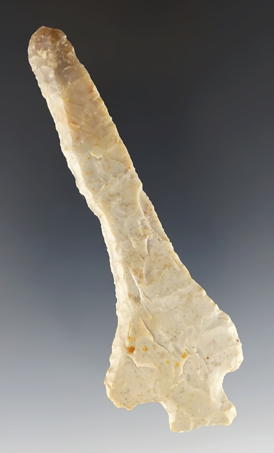Incredible 4 7/16" Hafted Shaft Scraper found in Kerr Co., Texas. Bennett COA.