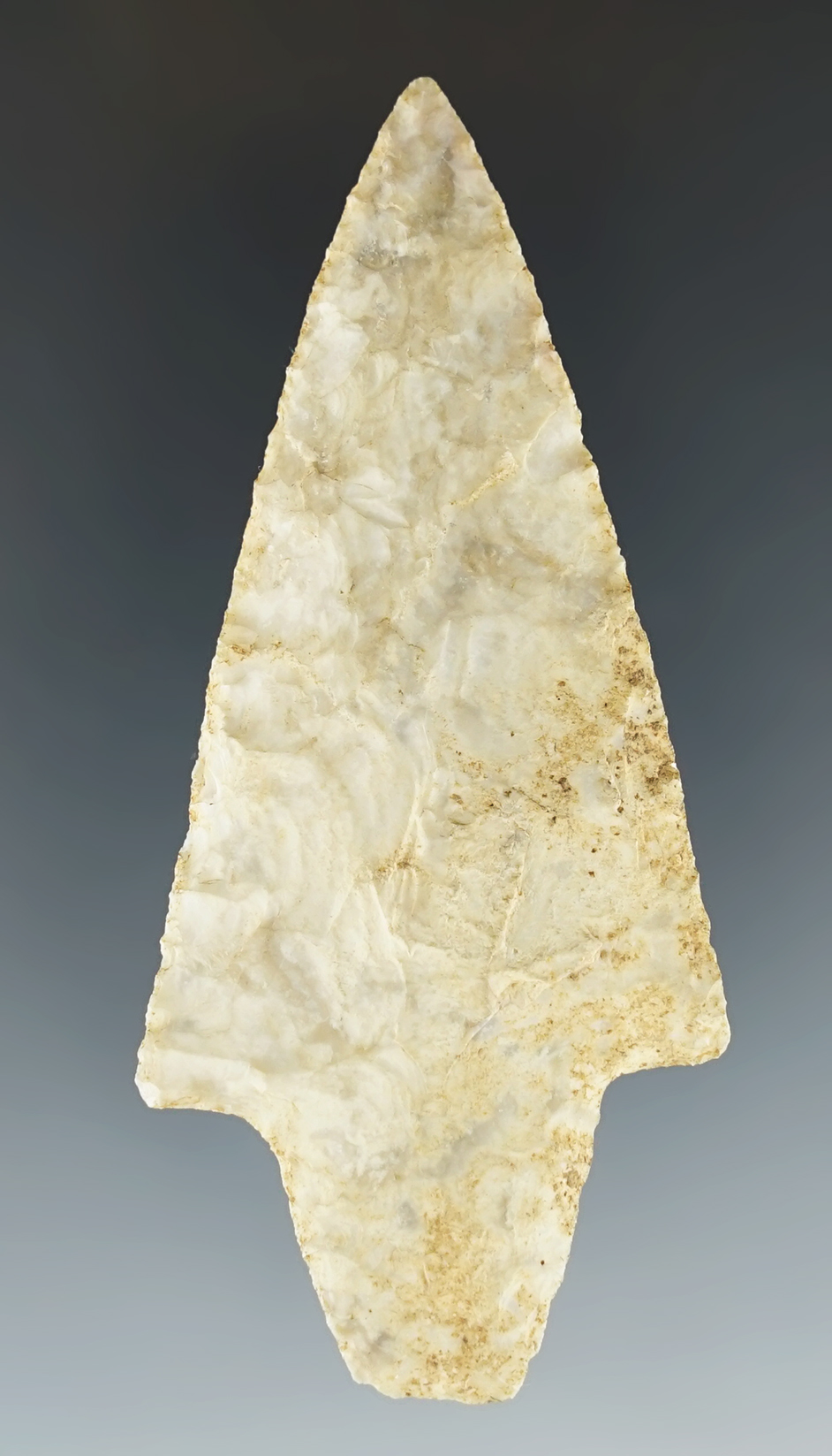 3 3/8" Hidden Valley found in Callaway Co., Missouri. Well defined tip and shoulders.