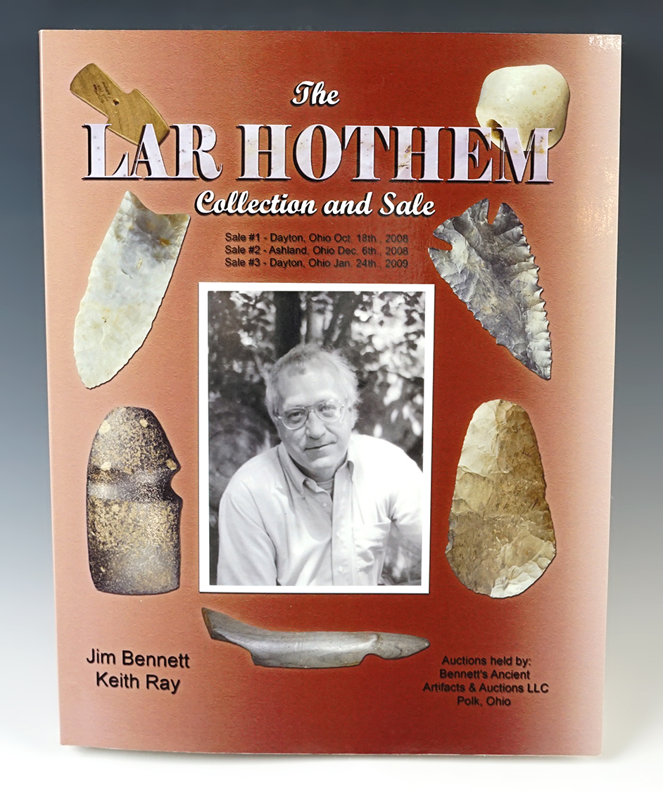 Softcover Book: "The Lar Hothem Collection and Sale" by Jim Bennett and Keith Ray.