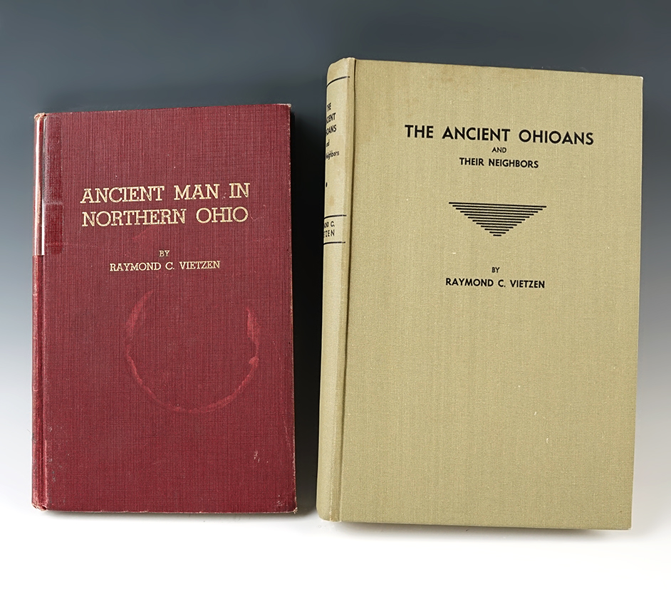 Pair of Hardcover Books: Ancient Man in Northern Ohio & Ancient Ohioans, both by Vietzen.