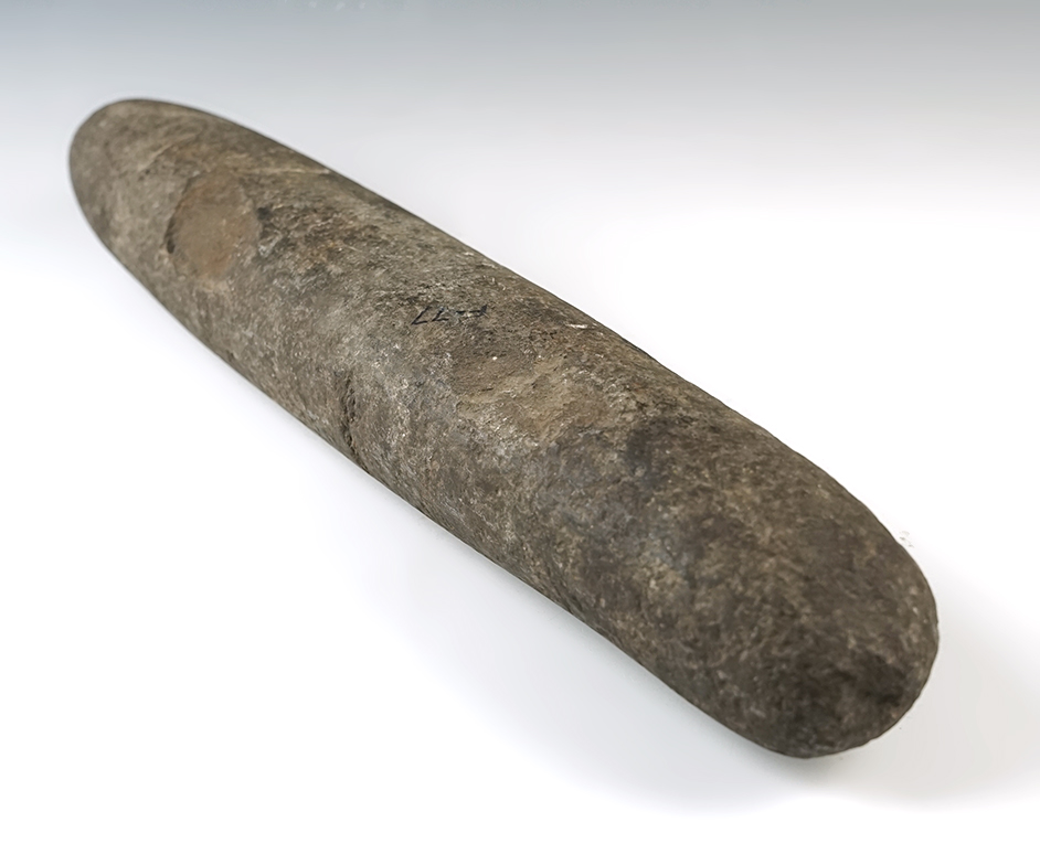 Massive 22 1/2" Roller Pestle in excellent condition. Found in California. Ex. Paul Snyder.