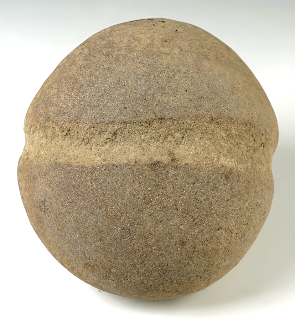 5 1/2" x 4 3/4" Columbia River Full Grooved Net Weight made from tan Granite.
