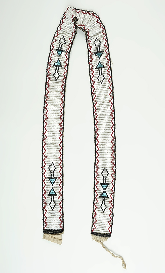 Vintage 27" beaded Sioux Belt in nice condition for age.
