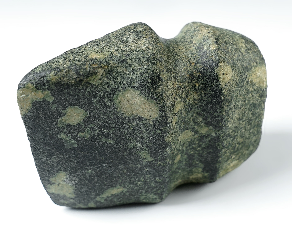 3 7/8" long 3/4 Groove Axe made from Porphyritic Hardstone. Missouri/Illinois area.