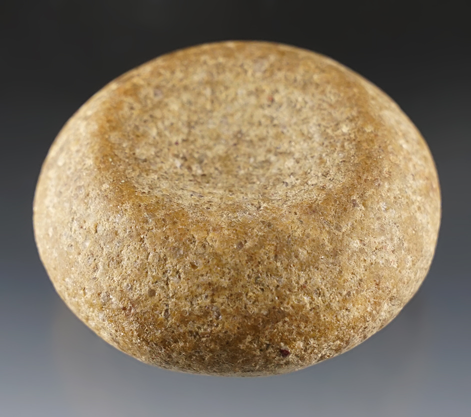 Fine 2 1/2" Salt River Discoidal found in Lewis Co., Missouri.