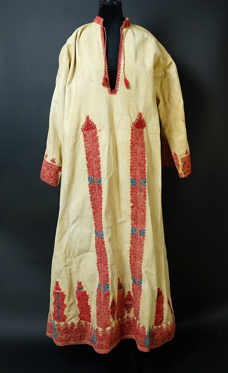 Vintage Dress from Mesoamerica that measures 54" long and is nicely decorated.