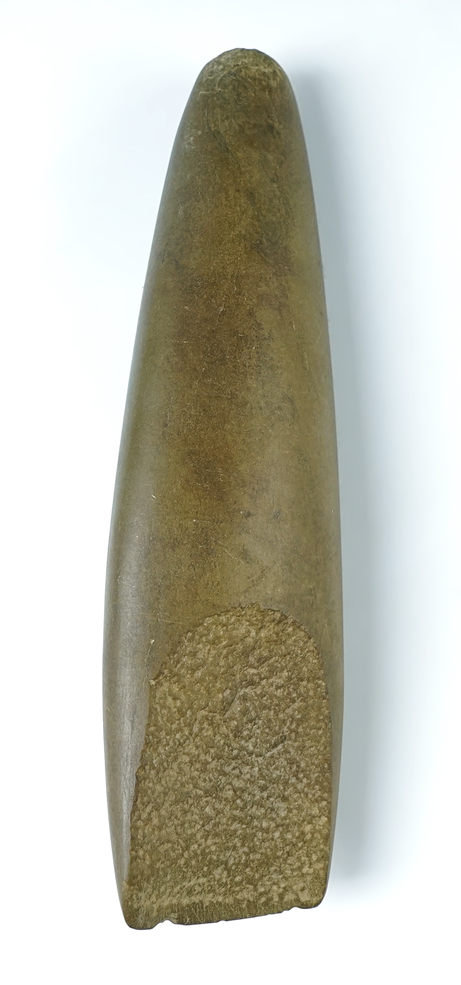 9 1/8" Gouge that is well polished. Found in Adams Co., Pennsylvania.
