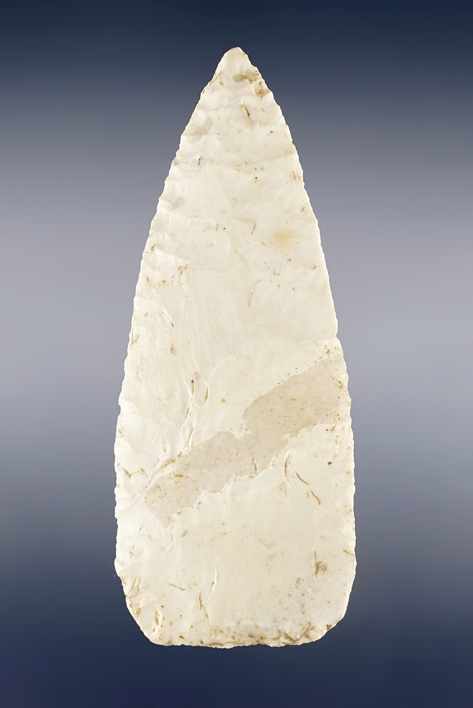 4 11/16" Stanfield Knife recovered in Lincoln Co., Missouri. Excellent iron deposits.