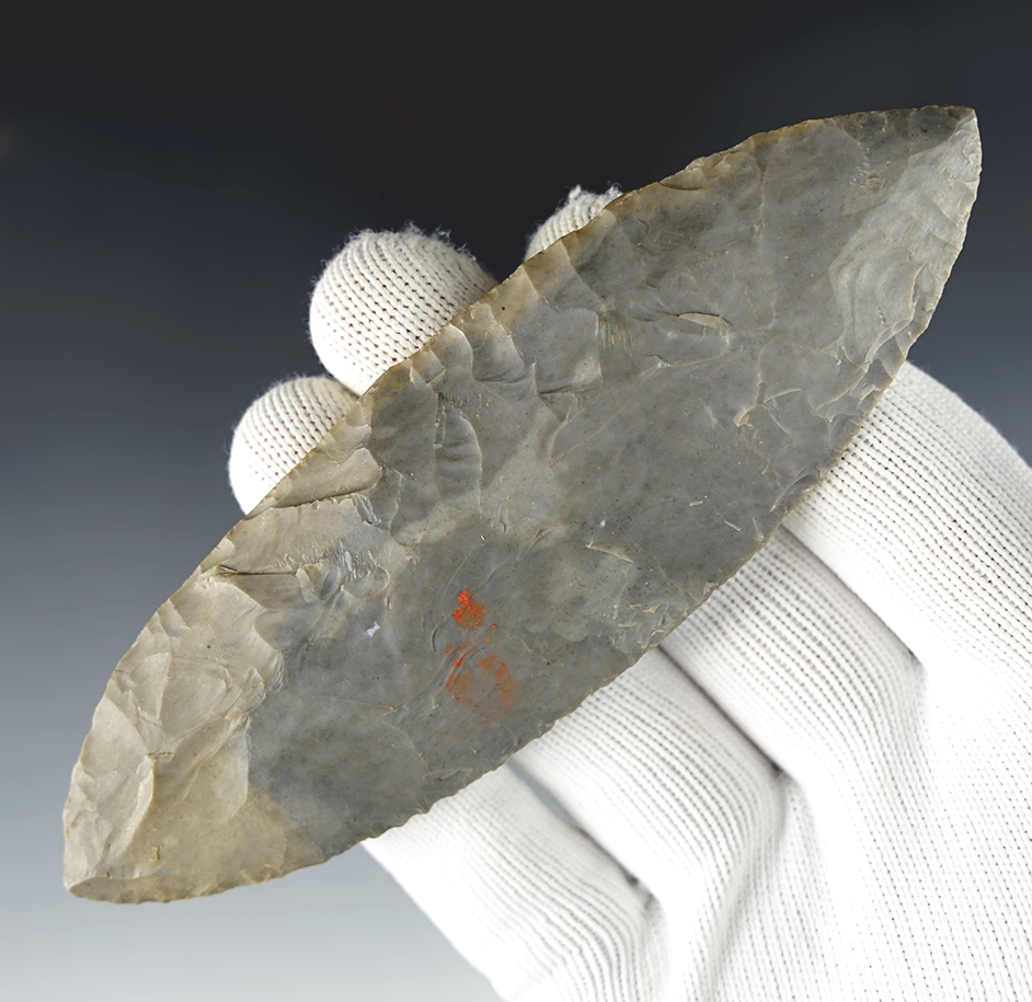 5 1/16" Bi-Pointed Blade found in Jessamine Co., Kentucky. A well made example!