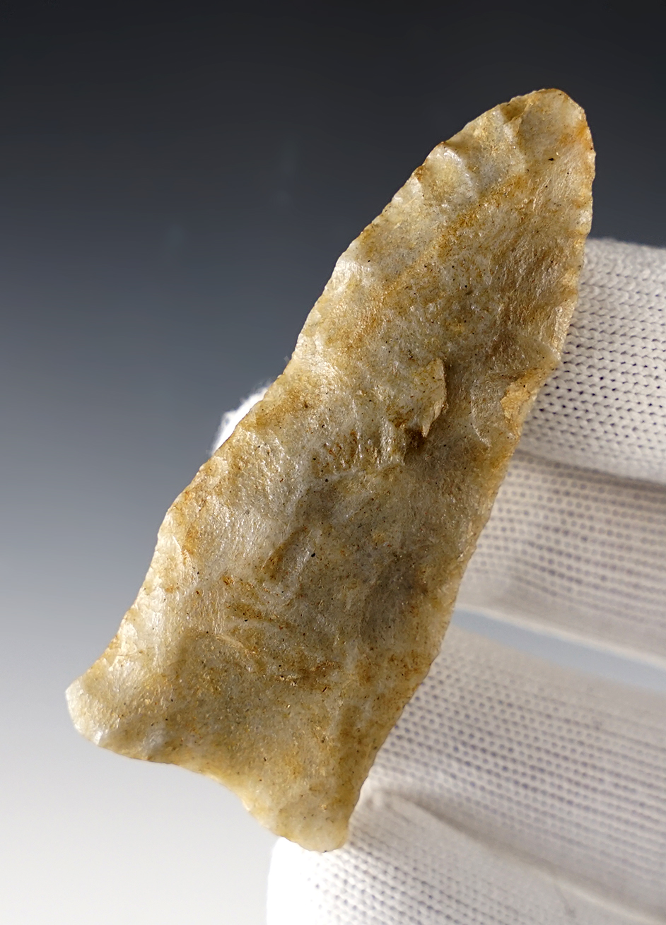 2 3/4" Tennessee Dalton made from translucent Quartzite. Comes with a Davis COA.