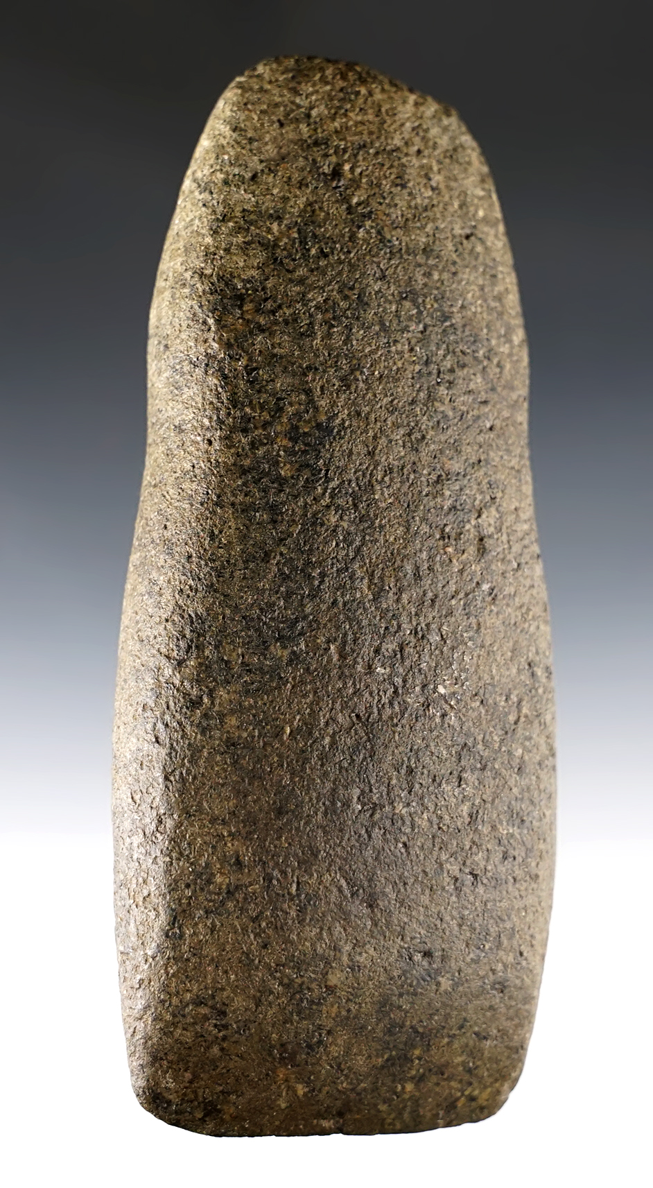 Rare 6" long Hardstone Adze that is notched. Found in Columbiana Co., Ohio.