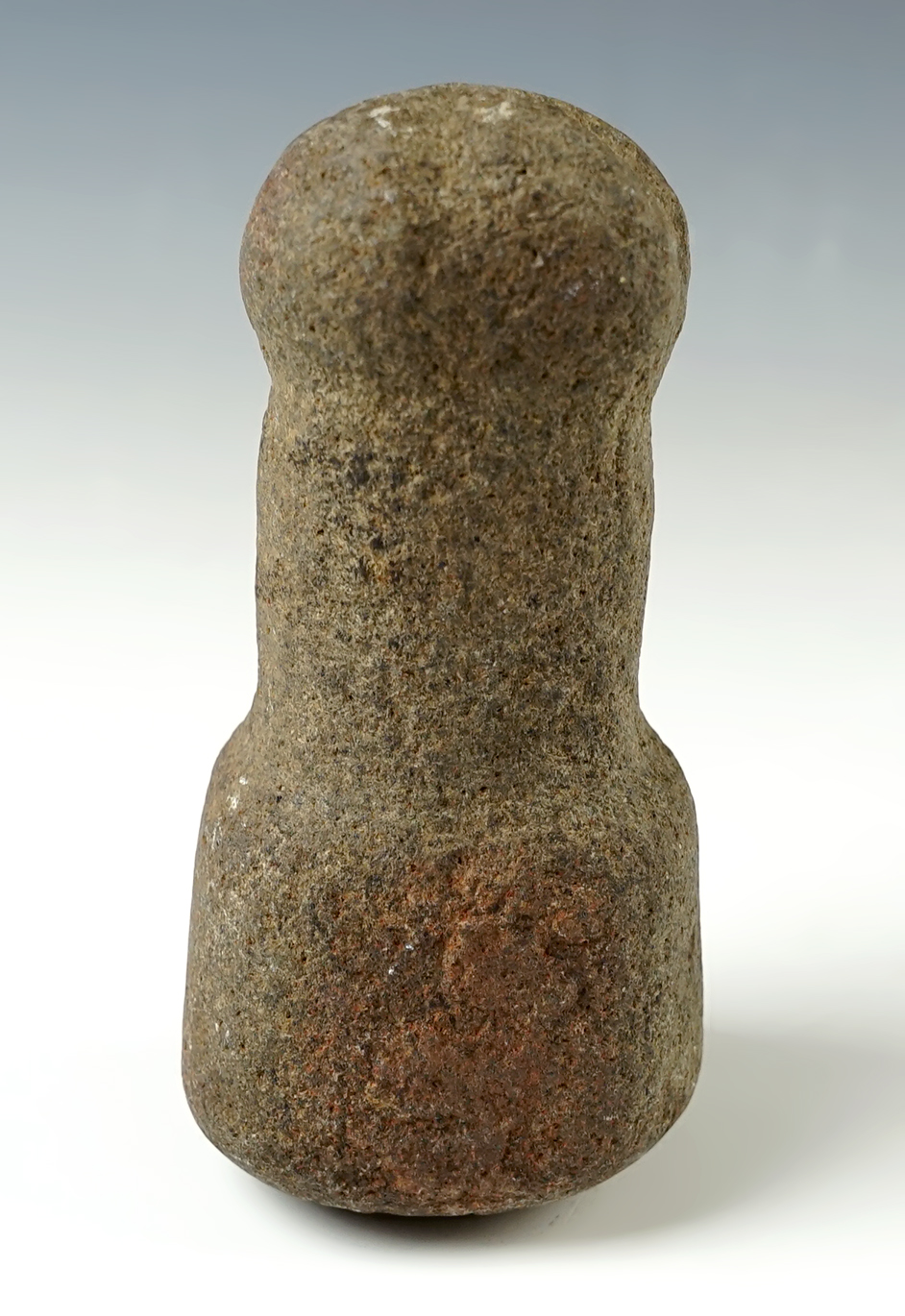 Nice 4 3/4" Hardstone Phallic Effigy Pestle found near a mound in Ross Co., Ohio.