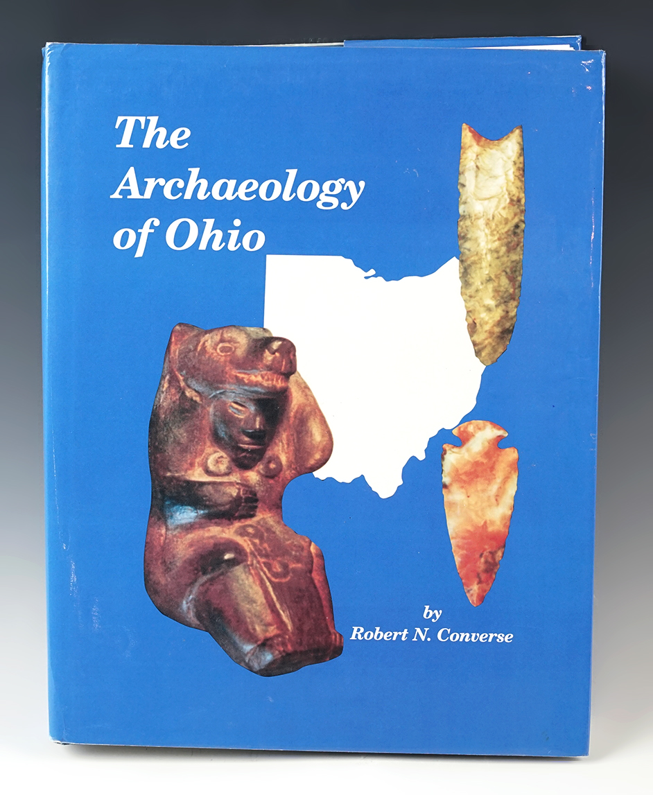 Hardcover book in excellent condition with original dust jacket "The Archaeology of Ohio"