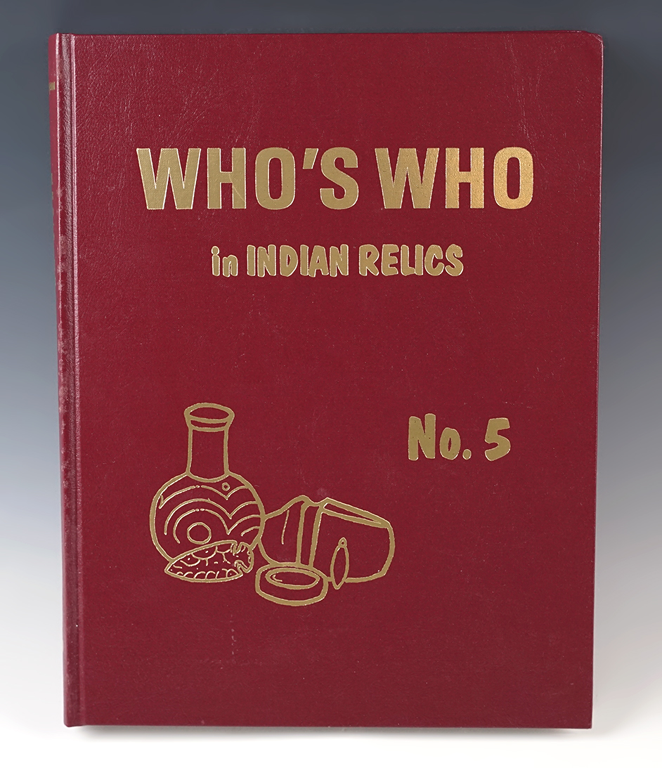 Who's Who in Indian Relics number 5 in excellent condition. Second printing, 1998.