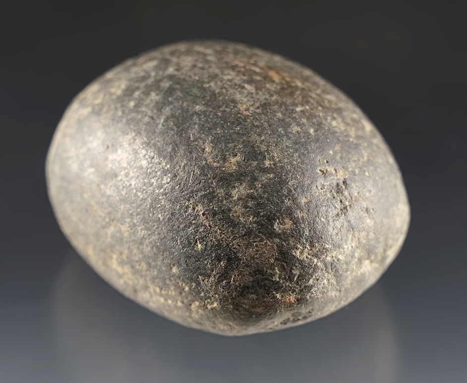 1 7/8" Hardstone Loafstone found at Fox Fields, Mason Co., Kentucky.