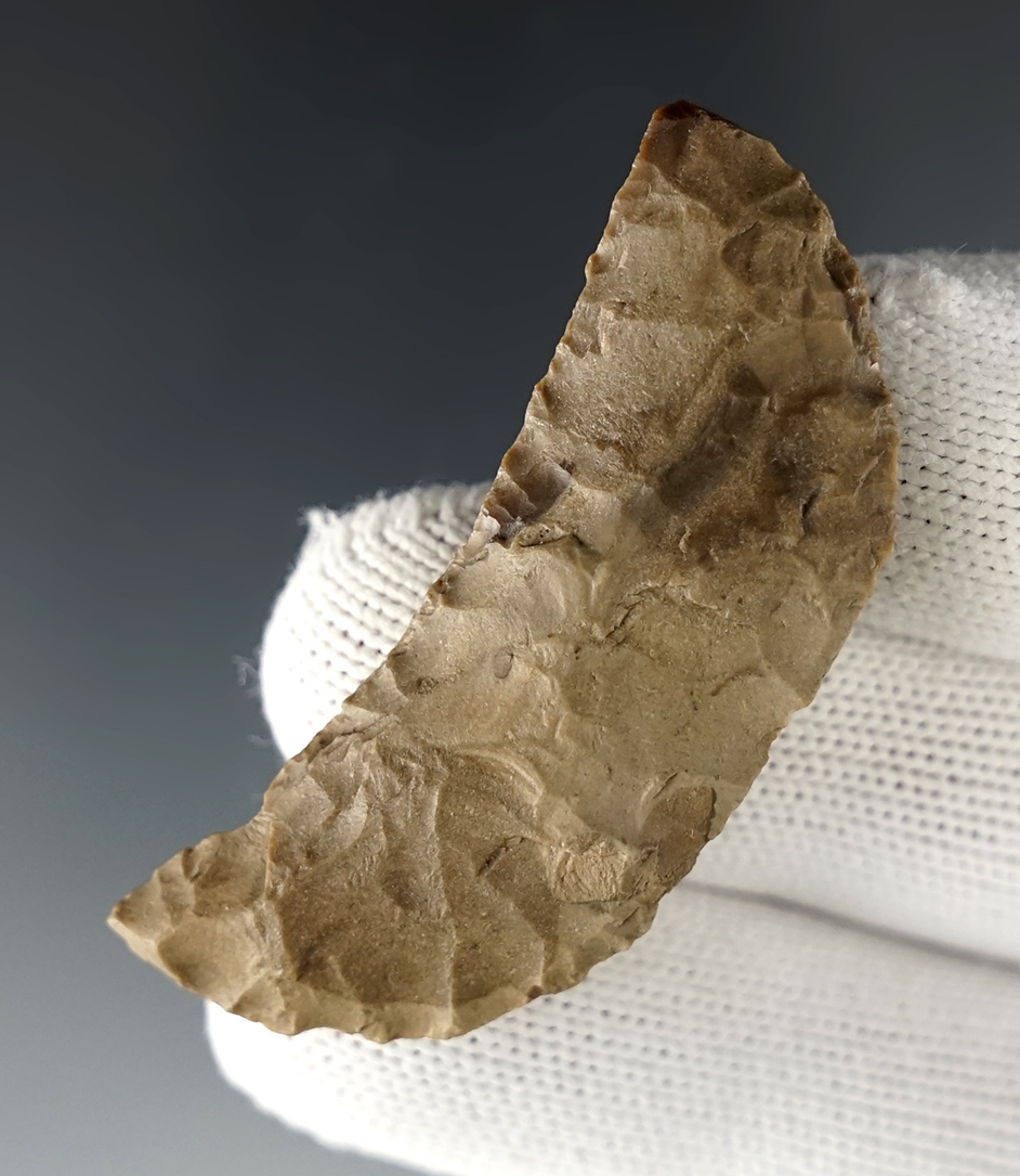 Well made 2" Paleo Crescent made from Jasper. Found in Nevada.
