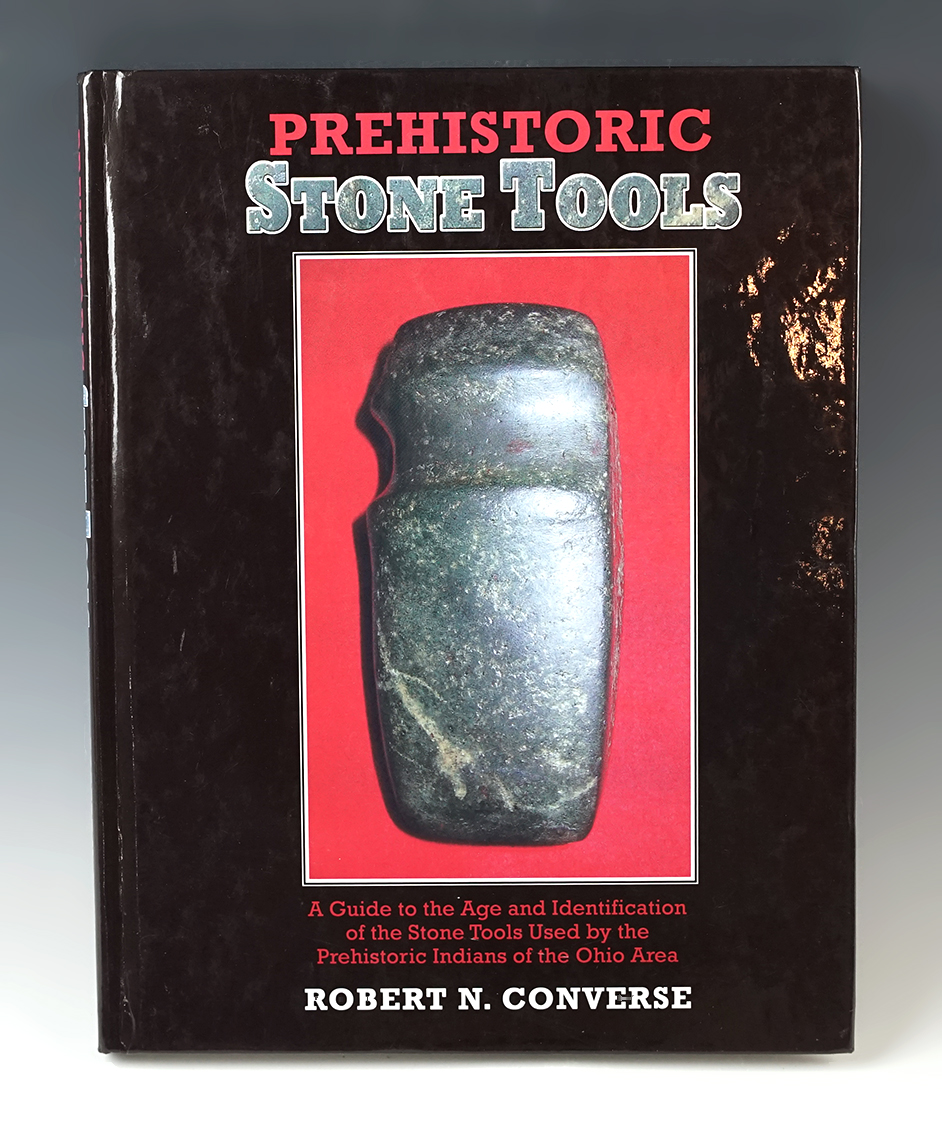 Hardcover book in excellent condition "Prehistoric Stone Tools" by Robert Converse.